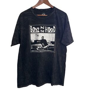 Boyz N The Hood Graphic Tee - Stonewashed Black